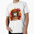 Spain Football Ultra Modern Minimal T-Shirt - Novelty Apparel Men Women - T-Shirt, Sweatshirt, Hoodie