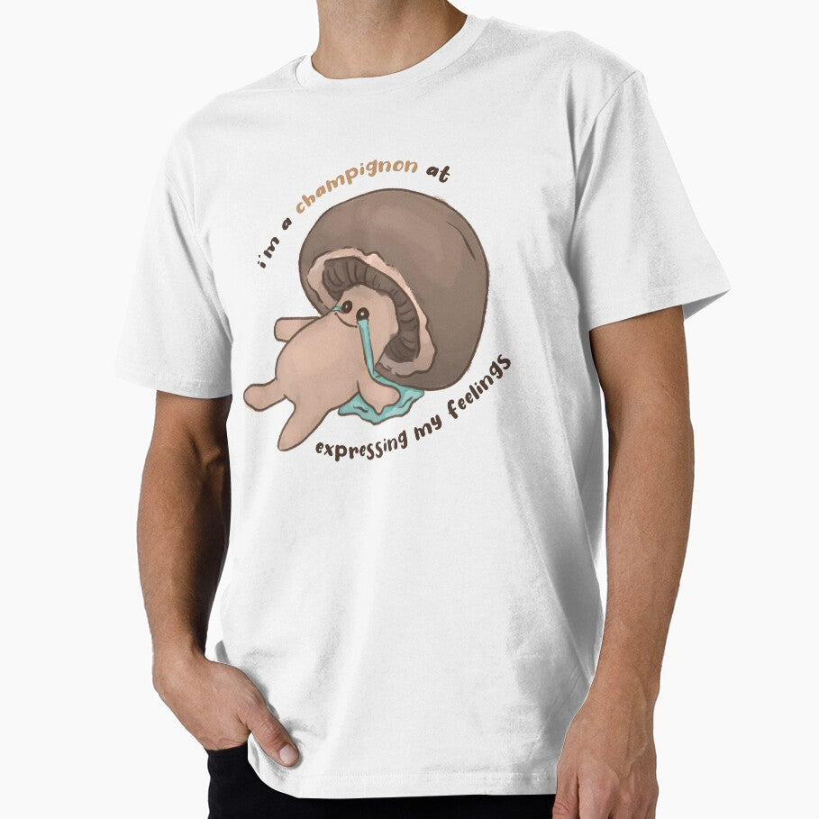 Positive Affirmation Champignon by Tempera-Mentum - Adult & Kids T-Shirts, Sweatshirts & Hoodies apparel design preview 1