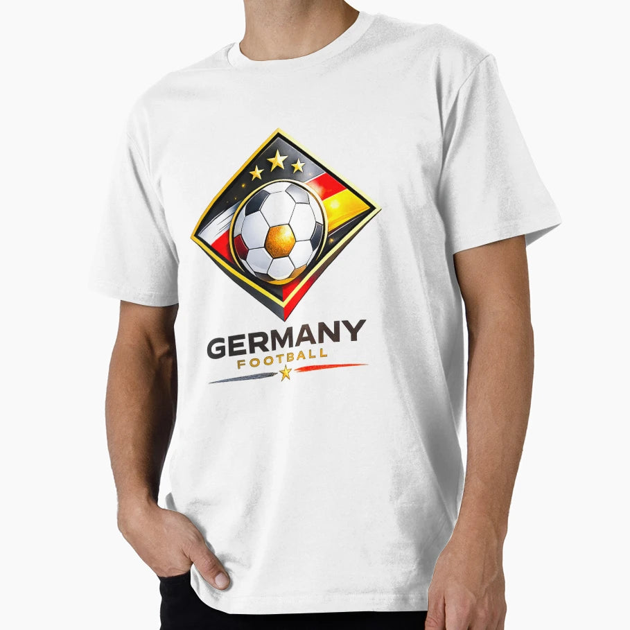 Germany Football Ultra Modern T-Shirt - Streetwear Style for Adults - T-Shirt, Sweatshirt, Hoodie