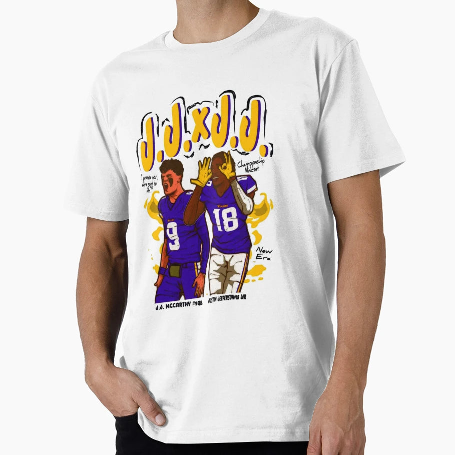 Justin And Mccarthy Championship Mindset T-Shirt - Novelty Apparel Unisex - T-Shirt, Sweatshirt, Hoodie