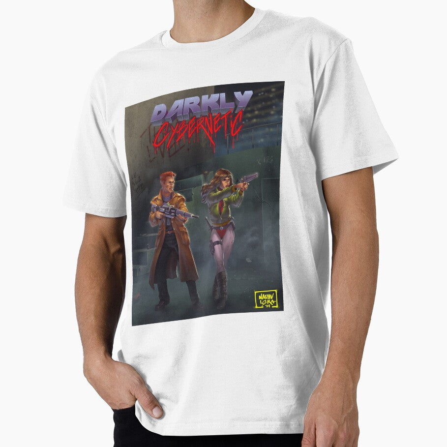 Darkly Cybernetic by Hellbeard - Adult & Kids T-Shirts, Sweatshirts & Hoodies apparel design preview 1