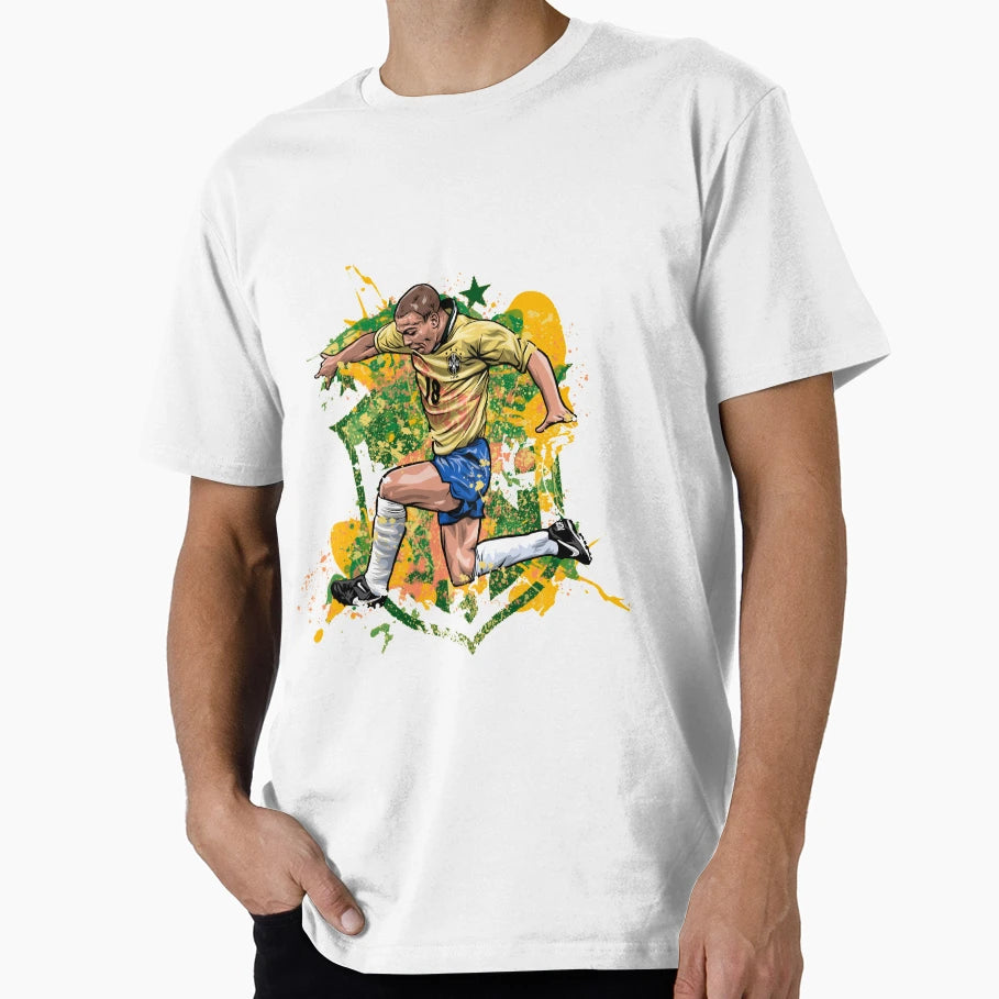 Ronaldo Nazario De Lima Fenomeno Do T-Shirt - Trendy Graphic for Adults - T-Shirt, Sweatshirt, Hoodie