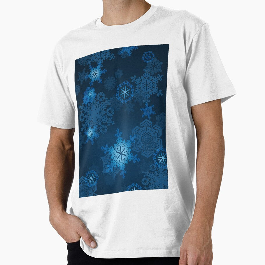 Glowing Snowflakes by TrevorIrvin - Adult & Kids T-Shirts, Sweatshirts & Hoodies apparel design preview 1