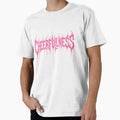 Cheerfulness Pink Gothic Lettering by Unique-moments - Adult & Kids T-Shirts, Sweatshirts & Hoodies apparel design preview 1