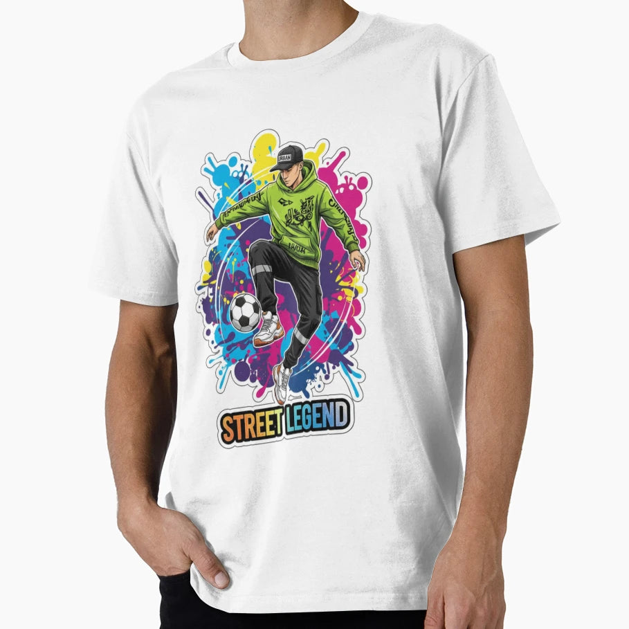Urban Football Freestyle Street Champion T-Shirt - Unique Graphic Unisex - T-Shirt, Sweatshirt, Hoodie