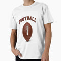 Football T-Shirt - Aesthetic Graphic Men Women - T-Shirt, Sweatshirt, Hoodie