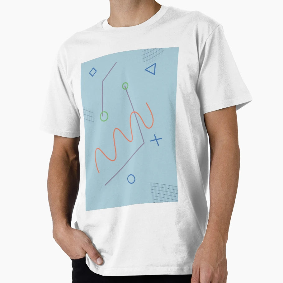 Blueish Performance T-Shirt - Aesthetic Graphic for Adults - T-Shirt, Sweatshirt, Hoodie