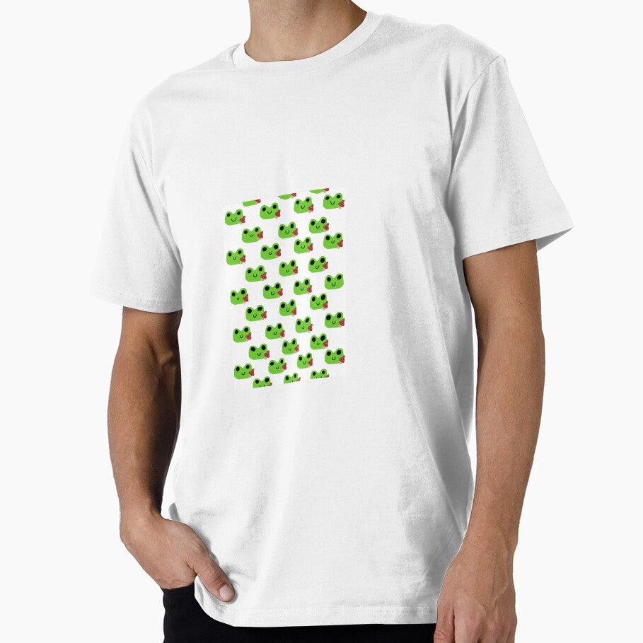 Frog and Mushroom Pattern by GabbiLovesShrek - Adult & Kids T-Shirts, Sweatshirts & Hoodies apparel design preview 1
