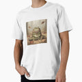 Frog in a Knitted Scarf Guarding the Last Acorn - Adult & Kids T-Shirts, Sweatshirts & Hoodies apparel design preview 1