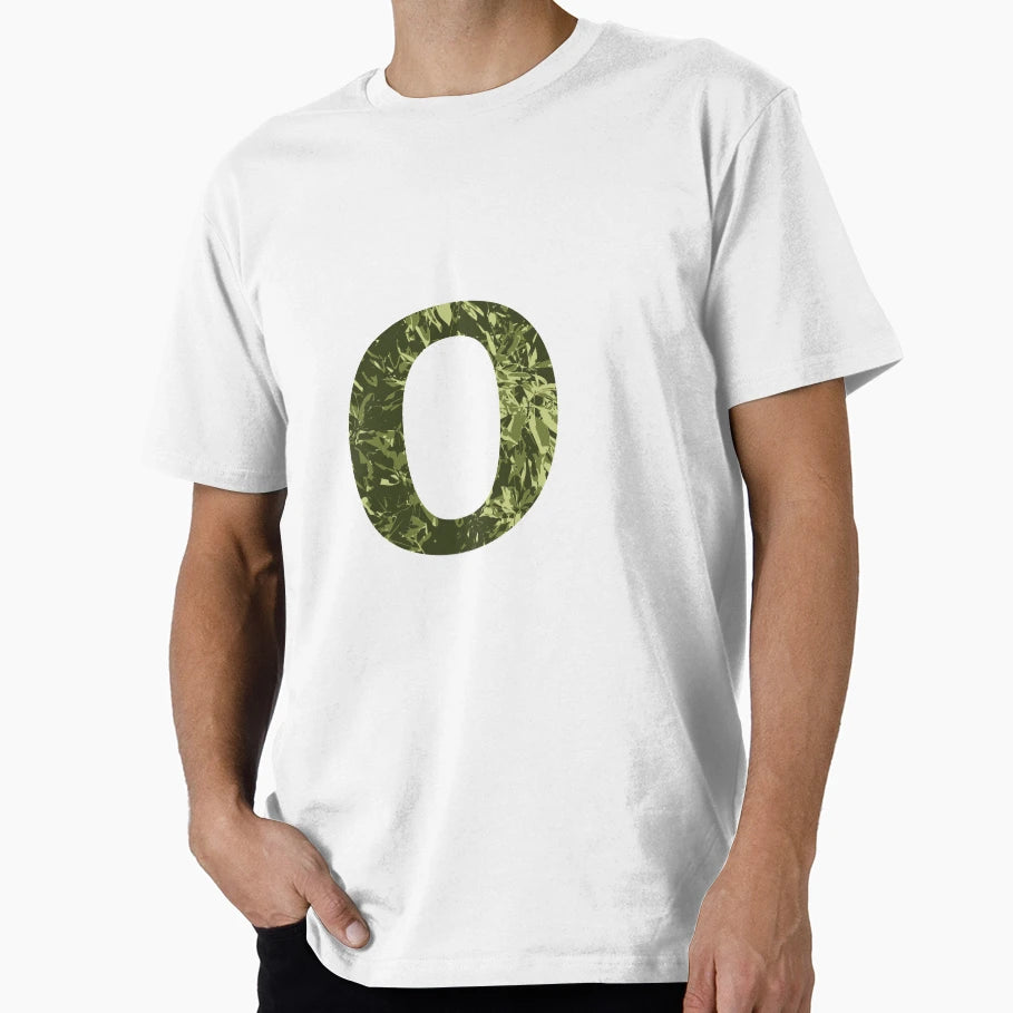 Alphabet Letter O Monogram T-Shirt - Aesthetic Graphic Men Women - T-Shirt, Sweatshirt, Hoodie