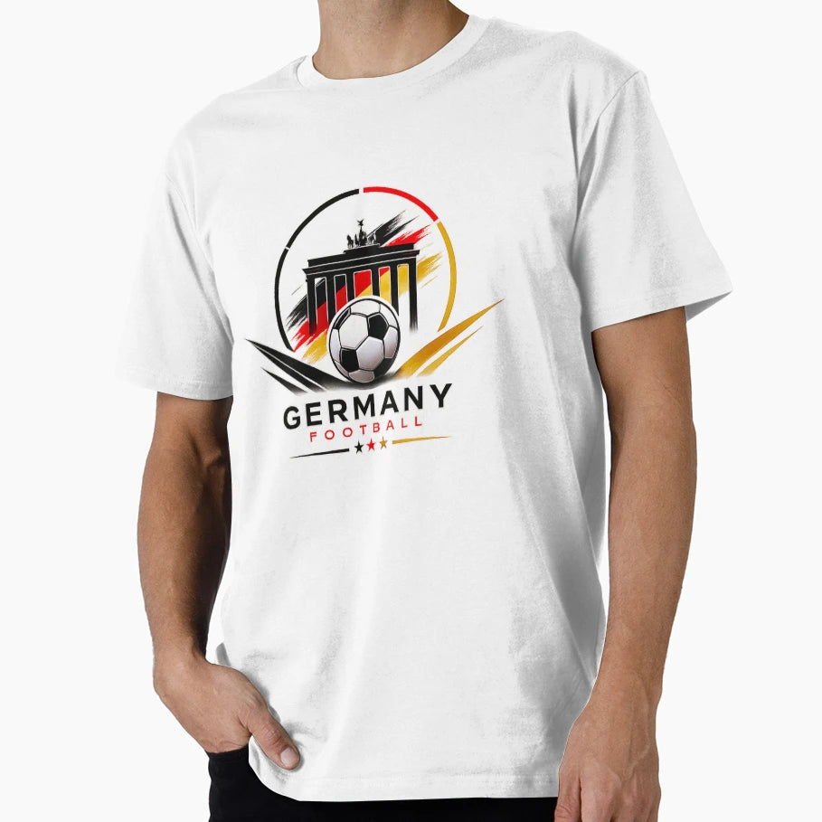 Germany Football Color Punch Ultra T-Shirt - Trendy Graphic for Adults - T-Shirt, Sweatshirt, Hoodie