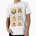 Cute Frogs by Happy4uuuu - Adult & Kids T-Shirts, Sweatshirts & Hoodies apparel design preview 1