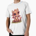 Cute dragon in the fairytale forest by - Adult & Kids T-Shirts, Sweatshirts & Hoodies apparel design preview 1