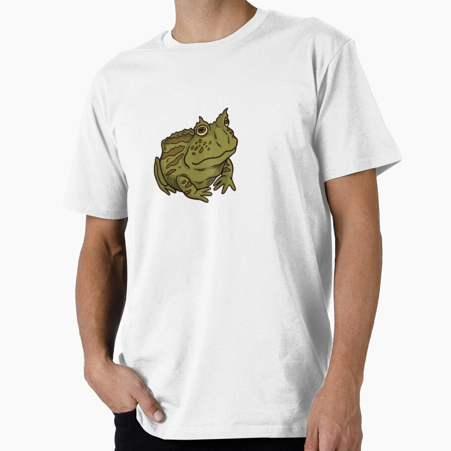 Green frog by LaurelPaint - Adult & Kids T-Shirts, Sweatshirts & Hoodies apparel design preview 1