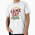 Life Game Day College Football T-Shirt - Minimalist Print for Adults - T-Shirt, Sweatshirt, Hoodie