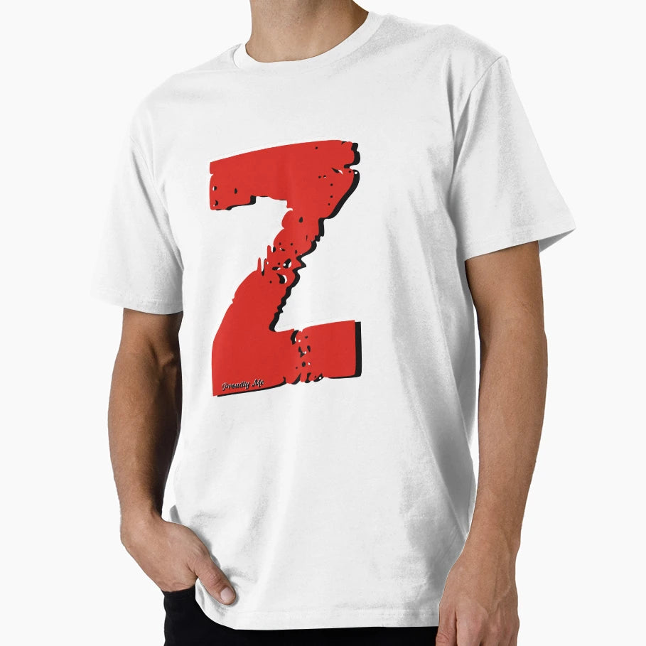 Initials Z T-Shirt - Streetwear Style Unisex - T-Shirt, Sweatshirt, Hoodie