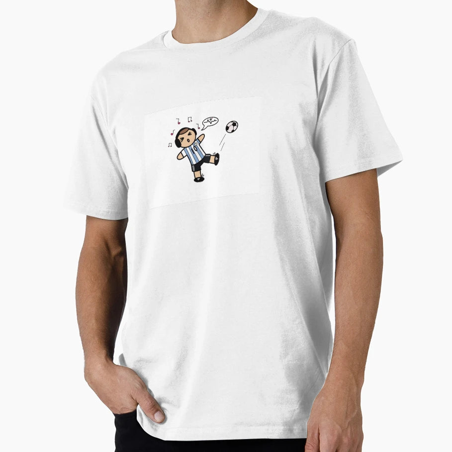 Musical Messi T-Shirt - Graphic Print Unisex - T-Shirt, Sweatshirt, Hoodie