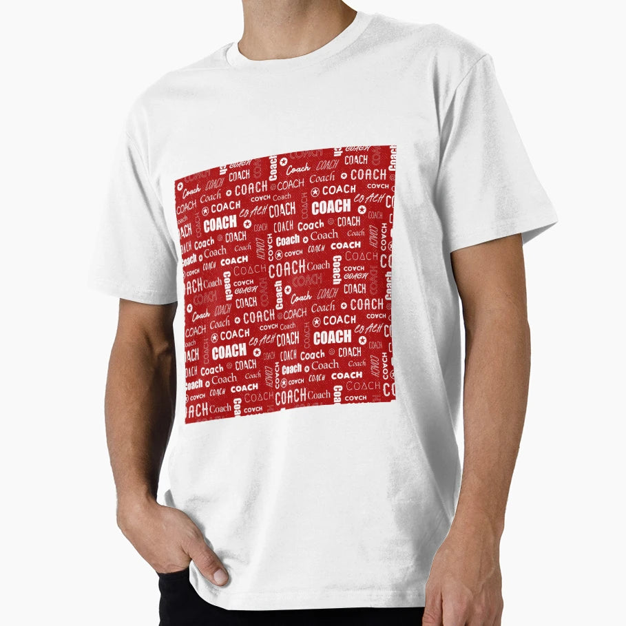Coach Red T-Shirt - Aesthetic Graphic Men Women - T-Shirt, Sweatshirt, Hoodie