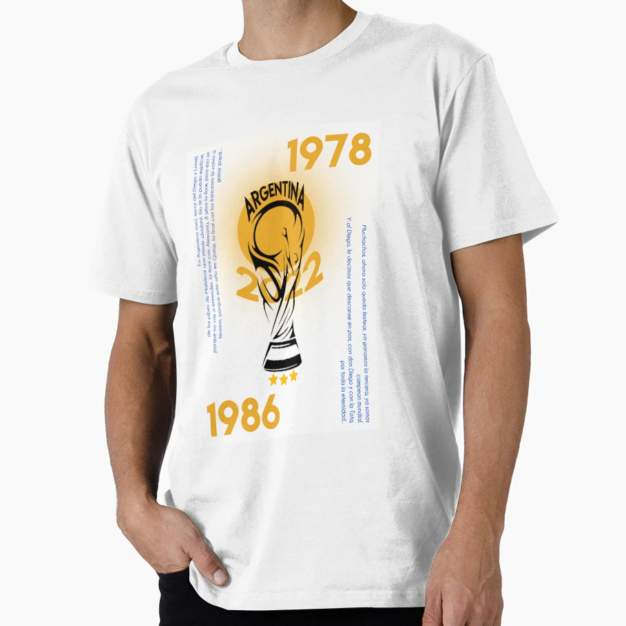 World Champions Argentina T-Shirt - Streetwear Style for Adults - T-Shirt, Sweatshirt, Hoodie