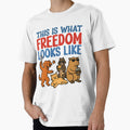 This Is What Freedom Looks Like by Clinomania Art - Adult & Kids T-Shirts, Sweatshirts & Hoodies apparel design preview 1