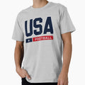 Usa Football Team T-Shirt - Graphic Print for Adults - T-Shirt, Sweatshirt, Hoodie