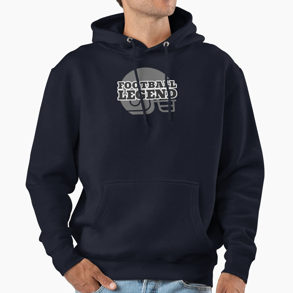 Football Legend American Football Hoodie - Custom Art Print Unisex - T-Shirt, Sweatshirt, Hoodie