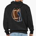 Dallas Football Babe Hoodie - Aesthetic Graphic Unisex - T-Shirt, Sweatshirt, Hoodie
