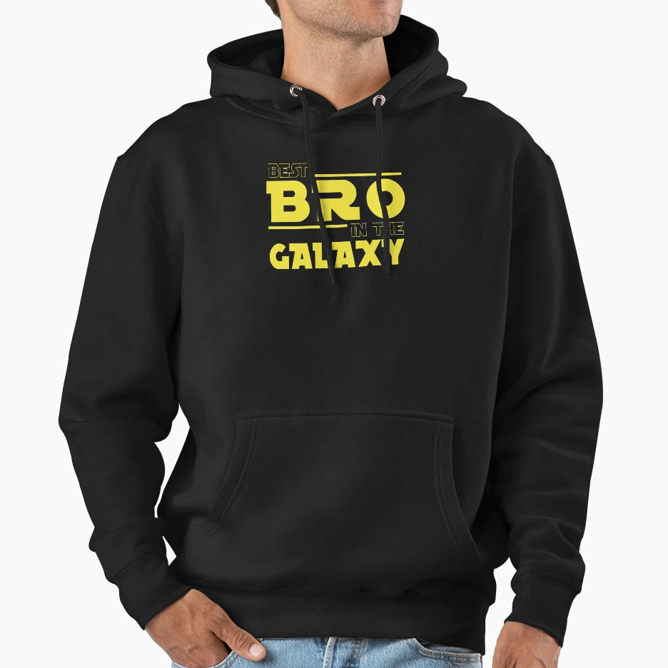 Best Bro Galaxy Hoodie - Unique Graphic for Adults - T-Shirt, Sweatshirt, Hoodie