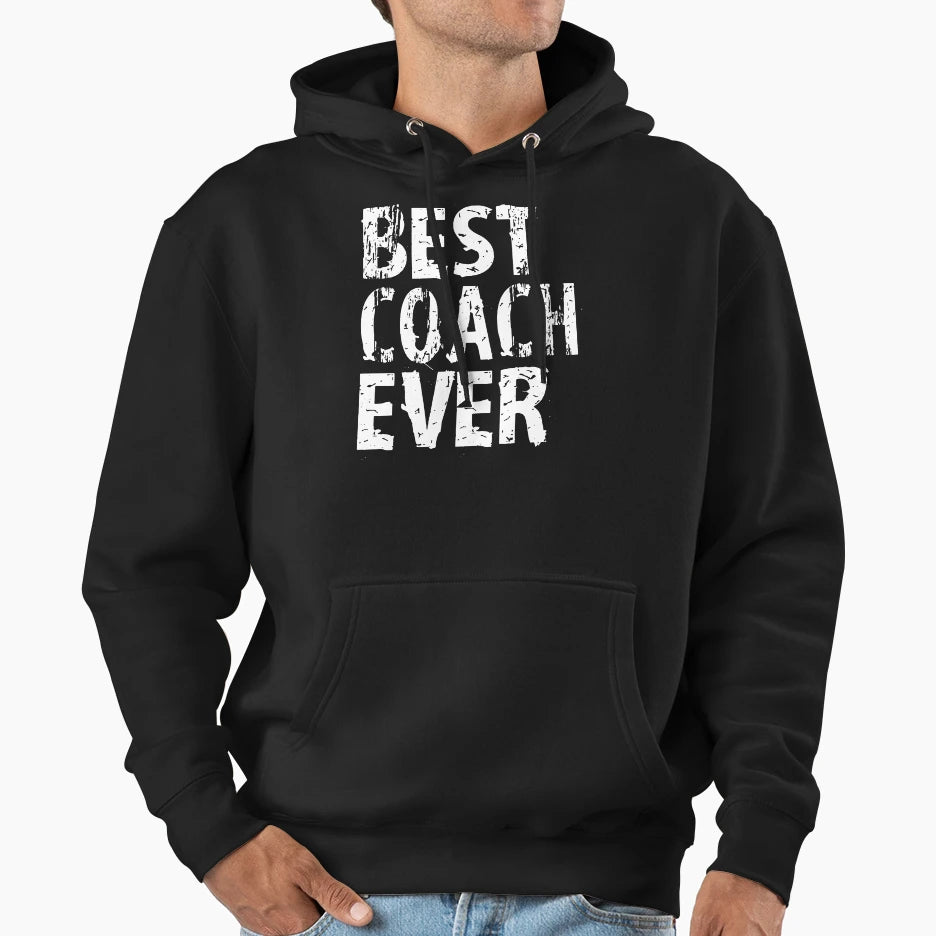Best Coach Ever Football Little T-Shirt - Streetwear Style Men Women - T-Shirt, Sweatshirt, Hoodie