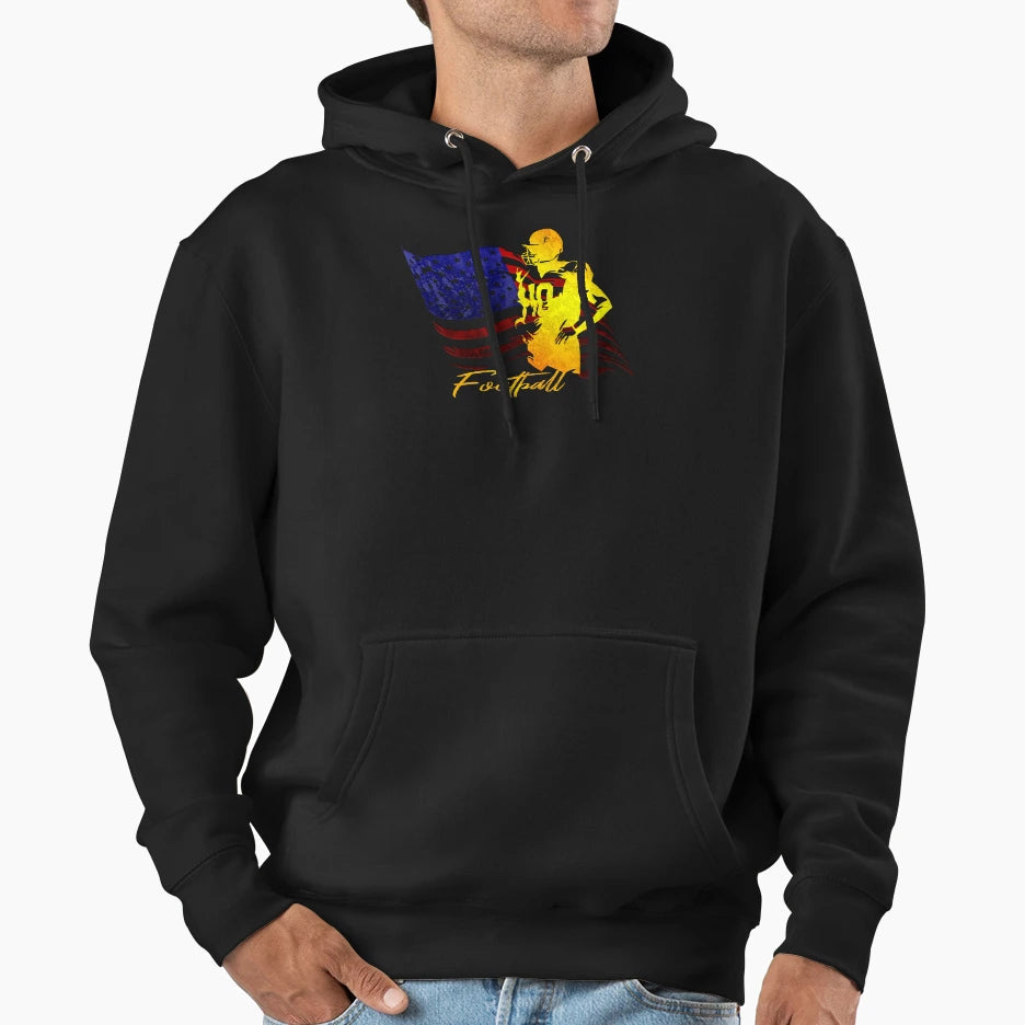 American Football National Sport Playoff Hoodie - Unique Graphic Unisex - T-Shirt, Sweatshirt, Hoodie