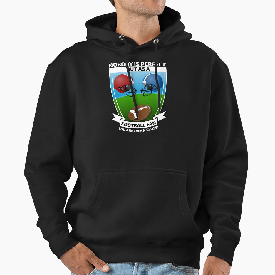 Football Fan Hoodie - Casual Everyday Wear for Adults - T-Shirt, Sweatshirt, Hoodie