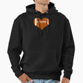I Love American Football Sports Hoodie - Fun Novelty Design for Adults - T-Shirt, Sweatshirt, Hoodie