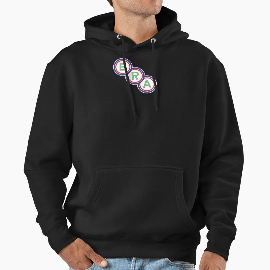 Era English Racing Automobiles Emblem Hoodie - Fun Novelty Design Unisex - T-Shirt, Sweatshirt, Hoodie