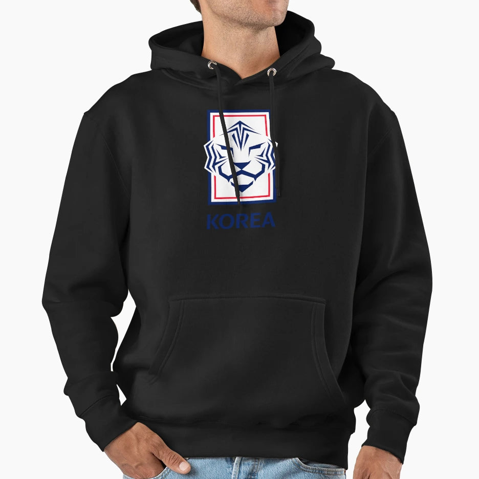 South Korea National Football Team Hoodie - Novelty Apparel for Adults - T-Shirt, Sweatshirt, Hoodie