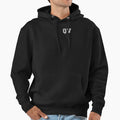 Q V Varsity Initials Varsity Letters Hoodie - Fun Novelty Design Men Women - T-Shirt, Sweatshirt, Hoodie
