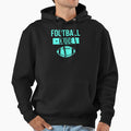 Football Dude Funny Football Game Lover Hoodie - Trendy Graphic Men Women - T-Shirt, Sweatshirt, Hoodie