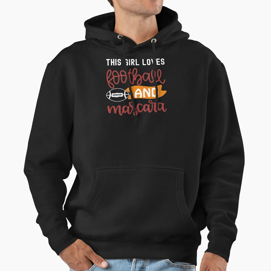 Football And Mascara Fantasy Football Legend Hoodie - Unique Graphic Unisex - T-Shirt, Sweatshirt, Hoodie