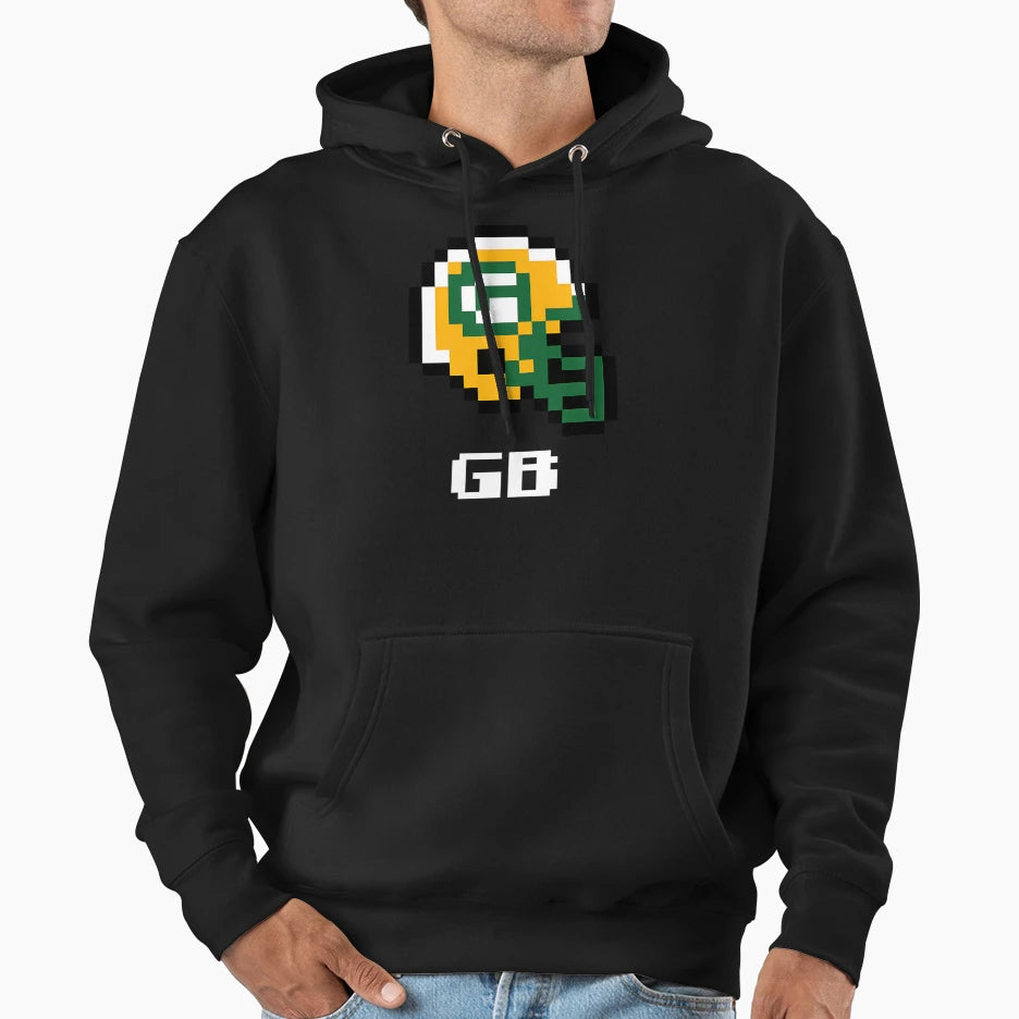Green Bay Packers Tecmo Super Bowl Hoodie - Trendy Graphic Men Women - T-Shirt, Sweatshirt, Hoodie