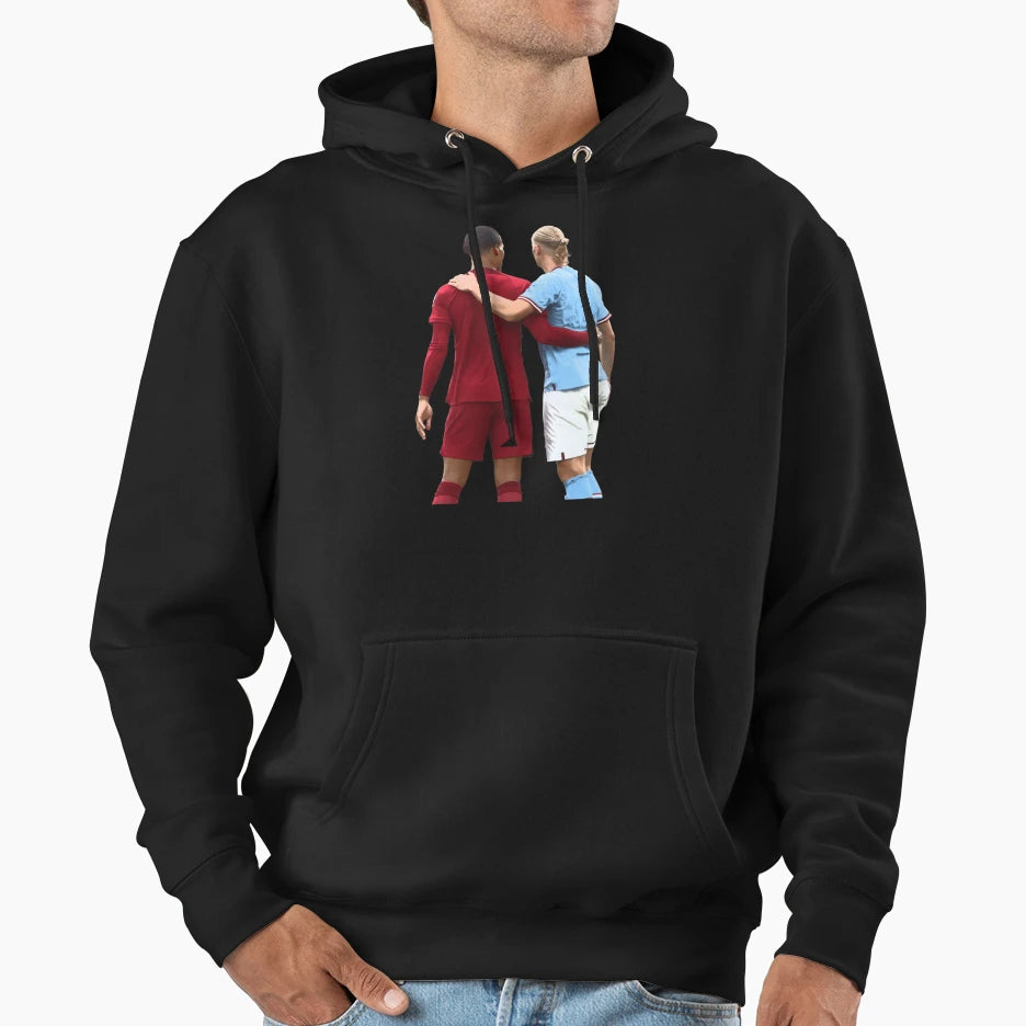 Red And Blue Hoodie - Casual Everyday Wear for Adults - T-Shirt, Sweatshirt, Hoodie
