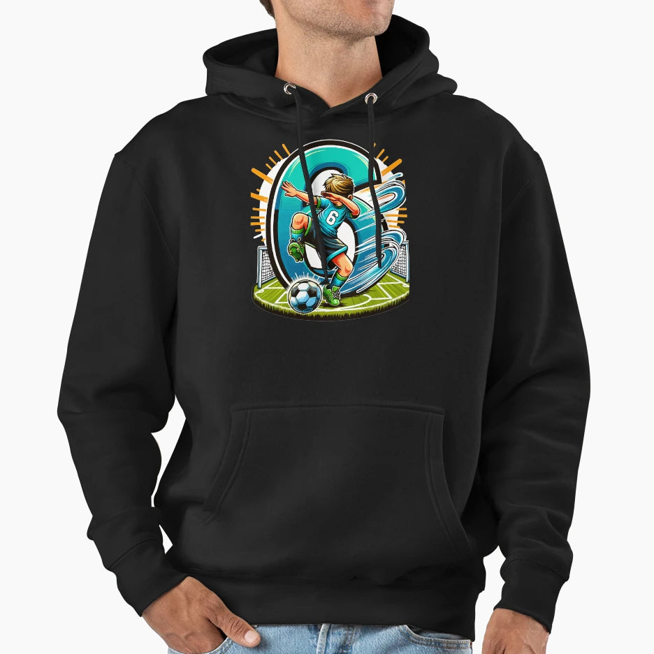 6 Year Old Soccer Birthday T-Shirt - Trendy Graphic Unisex - T-Shirt, Sweatshirt, Hoodie