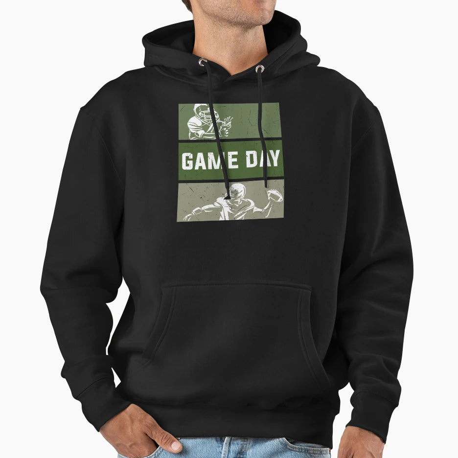 Game Day Football T-Shirt - Fun Novelty Design for Adults - T-Shirt, Sweatshirt, Hoodie