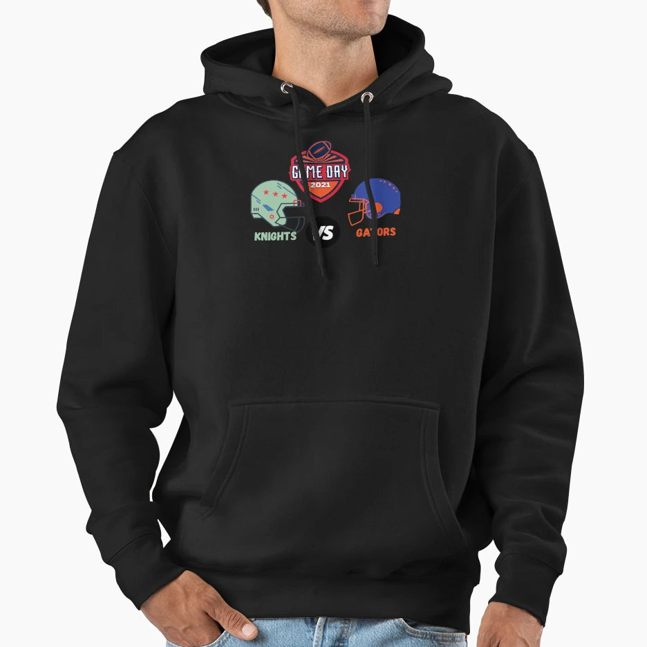 Army Black Knights Vs Florida Gators Hoodie - Minimalist Print for Adults - T-Shirt, Sweatshirt, Hoodie
