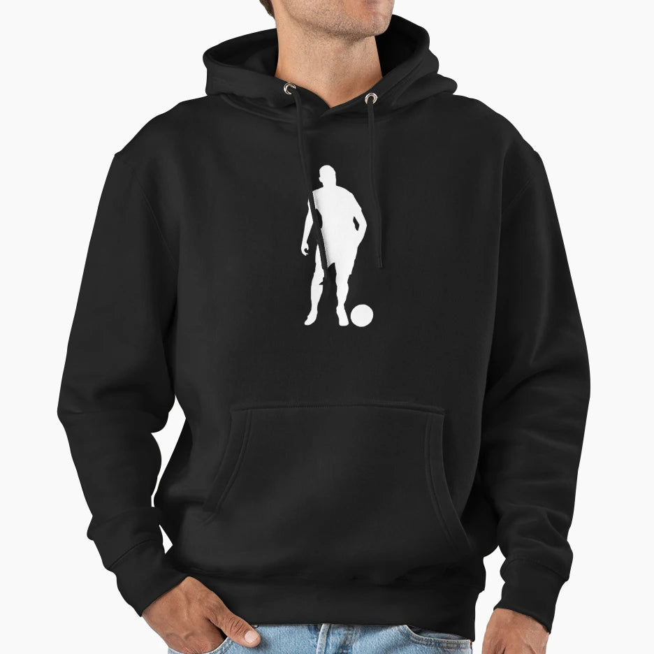 Soccer Player Hoodie - Unique Graphic Unisex - T-Shirt, Sweatshirt, Hoodie