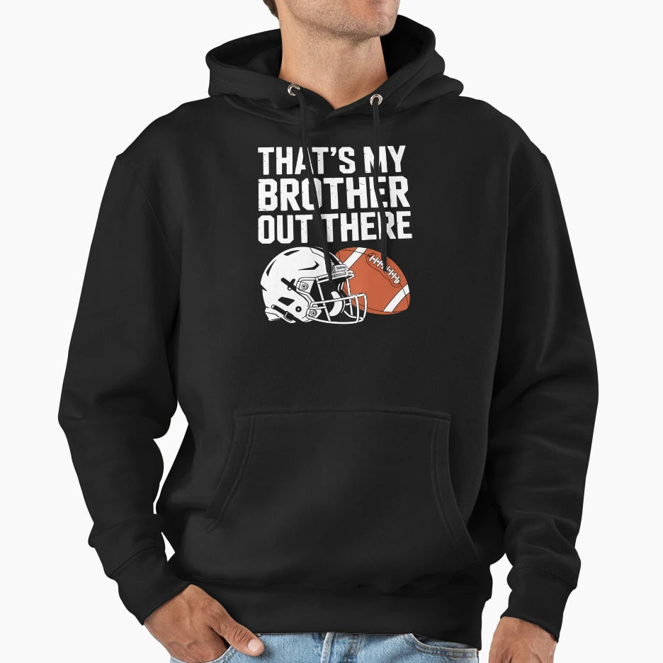 Football Family Support Cheer Cheerleading Hoodie - Unique Graphic Unisex - T-Shirt, Sweatshirt, Hoodie
