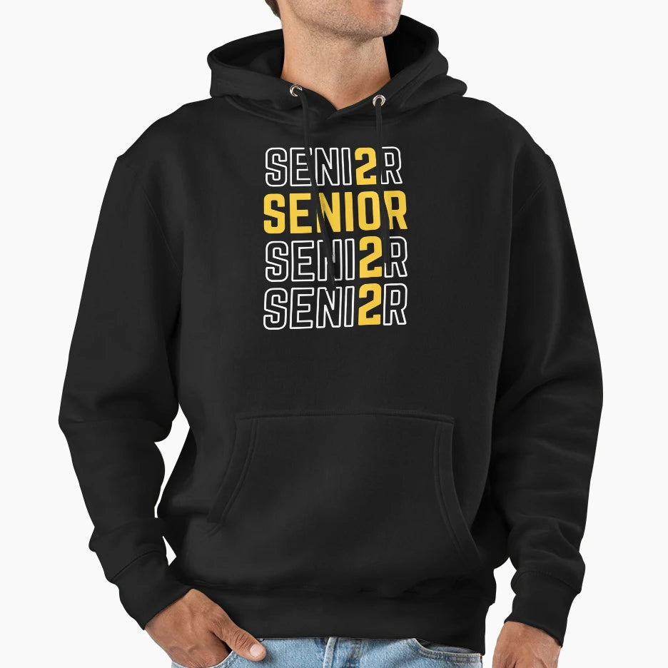 Senior Right Now All I Want To Do Is Hoodie - Streetwear Style Unisex - T-Shirt, Sweatshirt, Hoodie