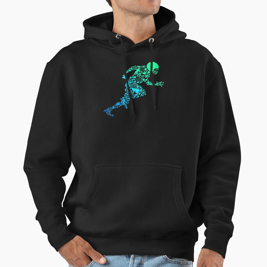 Football Game Day American Football T-Shirt - Fun Novelty Design Unisex - T-Shirt, Sweatshirt, Hoodie