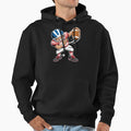Football Player Football Season Dab Hoodie - Fun Novelty Design for Adults - T-Shirt, Sweatshirt, Hoodie