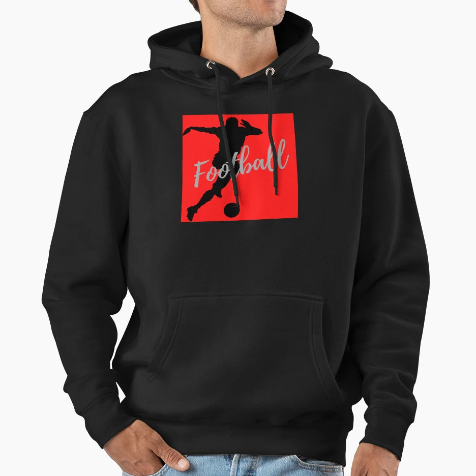 Football Hoodie - Fun Novelty Design Unisex - T-Shirt, Sweatshirt, Hoodie
