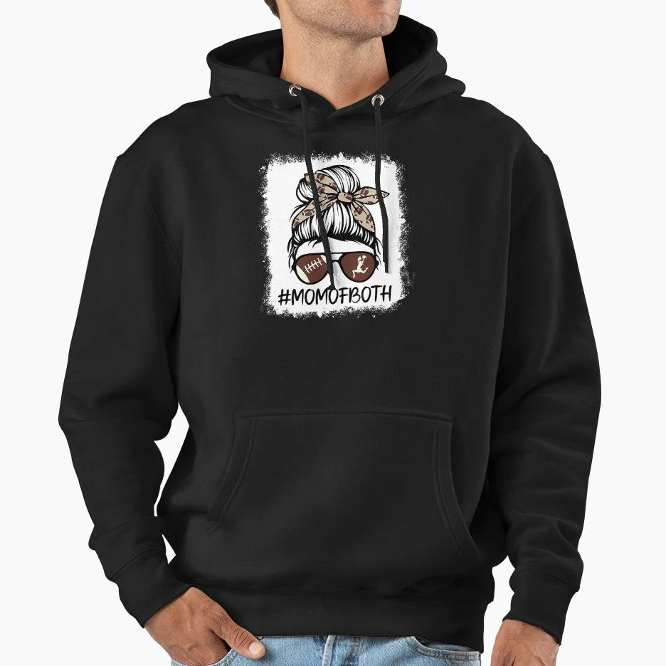 Bleached Cheer Football Cheerleading Hoodie - Streetwear Style Men Women - T-Shirt, Sweatshirt, Hoodie
