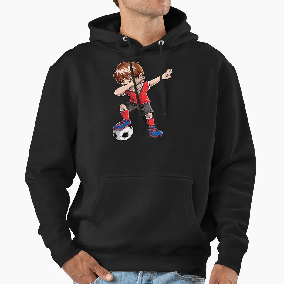 Dabbing Soccer Dab Dance Funny T-Shirt - Fun Novelty Design Men Women - T-Shirt, Sweatshirt, Hoodie